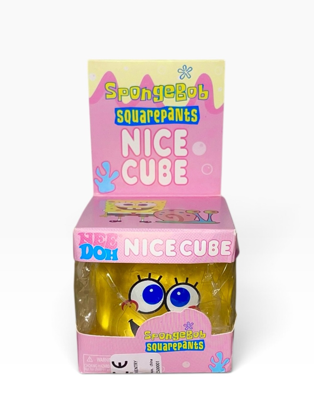 SpongeBob SquarePants Yellow  Cube Squishy
